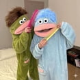 thumbnail image 4 of Snuggle Onesie Pajamas Included Shoes, Cuddle Good Onesie Plush Hooded Home Loungewear, 4 of 5