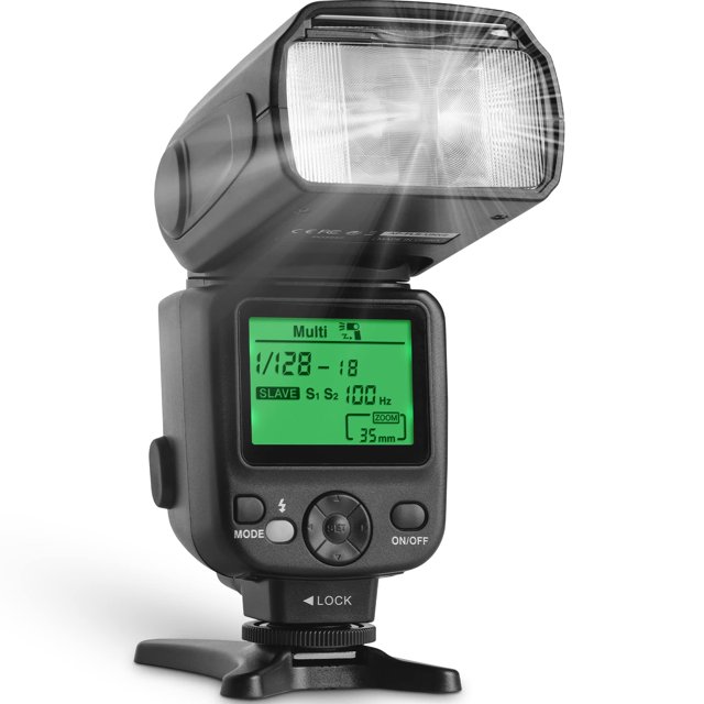 Flash Altura Photo AP UNV2 Universal para Canon Nikon Sony Panasonic DSLR y Mirrorless