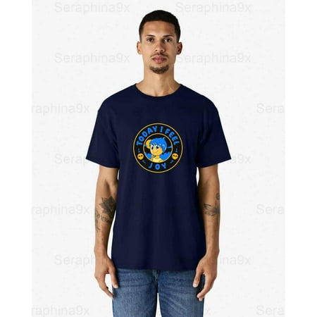 Seraphina93 Today I Feel Joy T shirt with Wholesome Vibe and Bright Mood  for men & women  up to size 5XL.