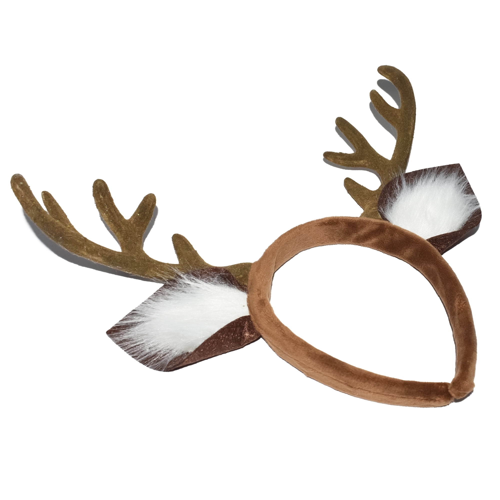 Deer Costume Accessory Kit for Adults, Brown and White, 2 Pieces, Halloween by Way To Celebrate
