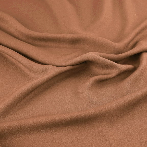 Zelouf Crepe Back Satin , Sewing, DIY, Crafts Fabric by the Yard, Taupe Mist, 3 Yard