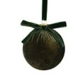 thumbnail image 2 of Christmas Ball Ornaments Velvet Hanging Decor with Bow, Elegant Christmas Tree Decorations, Soft Fabric Holiday Ornament for Home Christmas Party Gift by OVFUIZ, 2 of 7