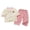 Light Pink, variant on Ulanda Girls Pajamas Kids Cotton Pajama Sets 2-Piece Long Sleeve Pjs Comfy Girls Sleepwear for 4-12 Years (Black, 1-2 Years)