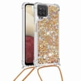 thumbnail image 2 of Funda FOXDOCK para Samsung Galaxy A12 con Cuerda Ajustable, Brillo Líquido, Protección Antigolpes y Lente – Ideal para Regalo, 2 of 6