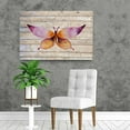 thumbnail image 4 of Idea4wall Vintage Canvas Wall Art Colorful Butterfly Canvas Prints for Home Wall Decor, 32"x48", 4 of 5