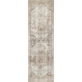 thumbnail image 4 of nuLOOM Harriet Vintage Medallion Fringe Runner Rug, 2' 6" x 12', Silver, 4 of 8