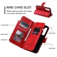 thumbnail image 6 of ETFAST Wallet Flip Leather Case For Samsung Galaxy S24 Ultra S24Plus SS3 Ultra S23FE S22 Ultra S21 S21FE S20 S10 Phone Case, 6 of 10