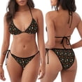 thumbnail image 3 of Balery Wild West Cowboy Pijama Estampado Bikini de Dos Piezas para Mujer - Conjunto de Bikini Ajustable Sexy y Cómodo para Playa, 3 of 6
