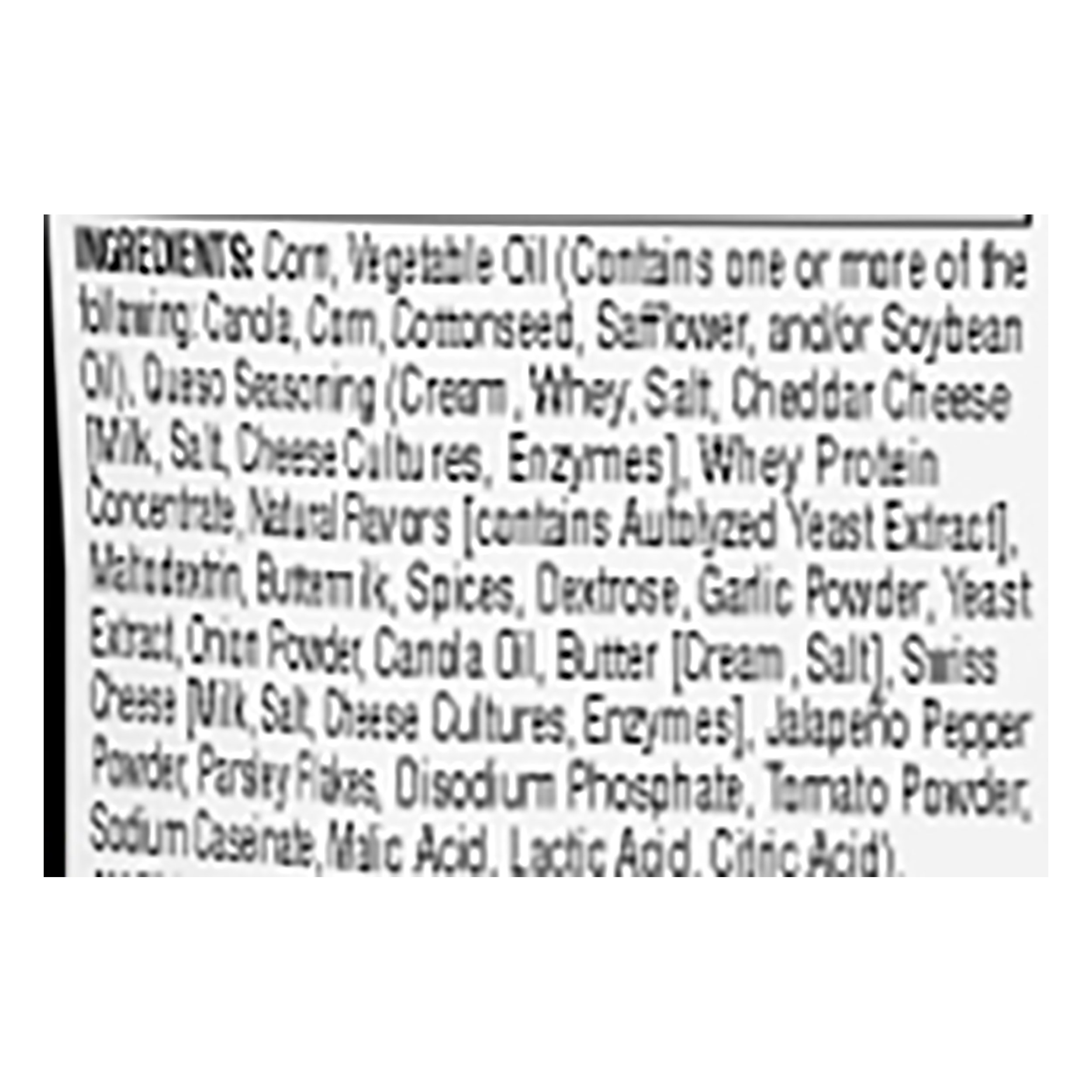 On The Border® Café Style® Queso Flavored Tortilla Chips 8 oz. Bag