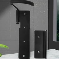 HOMEMAXS 2 Sets Cycling Bicycle Hanger Bike Hooks Mounted Storage Black