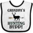 thumbnail image 3 of Inktastic Bow Hunter Grandpa Hunting Buddy Boys Baby Bib, 3 of 4
