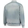 thumbnail image 3 of Men's Mitchell & Ness Blue/Silver Detroit Lions Big & Tall Throwback Reversible Full-Zip Jacket, 3 of 6