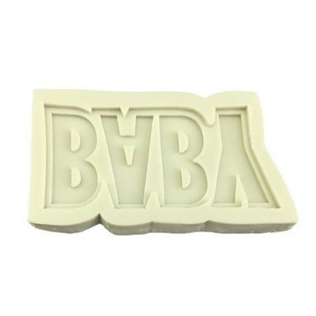 

Sorrowso Chocolate Moulds Silicone Material Fondant Mould Candy Molds Baby Letters Shape Baking Gadget Perfect for Kitchen Baking
