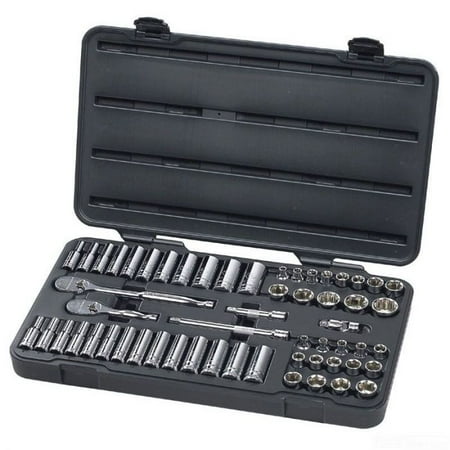 

Gearwrench 3\/8 Drive SAE & Metric 57-piece Mechanics Tool Set Standard & Deep 6 Point