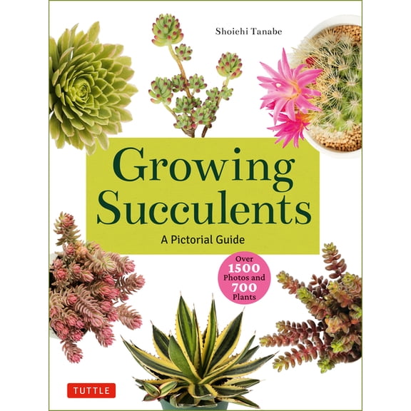 Growing Succulents: A Pictorial Guide (Over 1,500 Photos and 700 Plants), (Paperback)