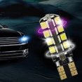 thumbnail image 3 of Gwong Autos 57SMD LED CAR DRL DIAMIENTO DE LUZ DE LA LUZ DE LA LUZ DE LA LUZ DE LA LÁMPA DEL CANBUS T10 W5W Gwong 24003732, 3 of 6