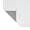thumbnail image 5 of (2 pack) Your Zone Corduroy Blackout Grommet Curtain Panel,1 Panel, White, 38"W x 84"L, 5 of 12