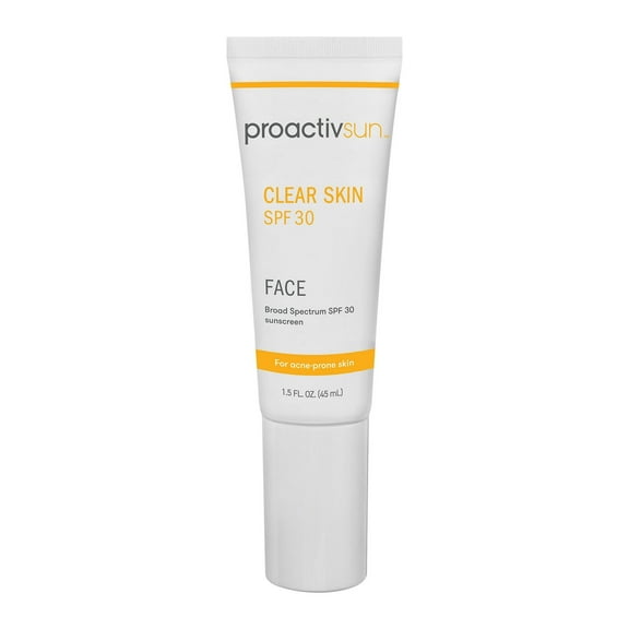Proactiv Clear Skin Face Sunscreen Moisturizer With SPF 30 - Hydrating SPF Lotion And Sensitive Skin Sunscreen For Oily Skin And Acne-Prone Skin, Oil Free Matte Skincare Sunscreen, 1.5 Oz