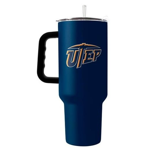 Logo Brands 231-S40PT-34 University of Texas at El Paso 40 oz Flipside Powder Coat Tumbler