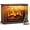 Walnut Brown, variant on Small Electric Fireplace Heater,  Mini Wooden Space Tabletop Fireplace with 3D Realistic Flame Effect, Cool and Safe to Touch, Perfect for Study Bedroom Office, Overheating Protection, 1500W