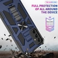 thumbnail image 2 of Military Grade Tough Ultra Rugged Hybrid Case for Samsung Galaxy A16 5G - Blue, 2 of 5