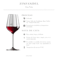 thumbnail image 2 of Vino Tinto Zinfandel L. A. Cetto 750ml Paquete de 4 Botellas, 2 of 4