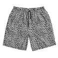 thumbnail image 5 of Goofa Black Leopard Printed Mens Swim Trunks Summer Quick Dry Short Beach Swimwear Bathing Suits-XX-Large, 5 of 9