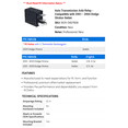 thumbnail image 2 of Auto Transmission Axle Relay - Compatible with 2001 - 2004 Dodge Stratus Sedan 2002 2003, 2 of 2
