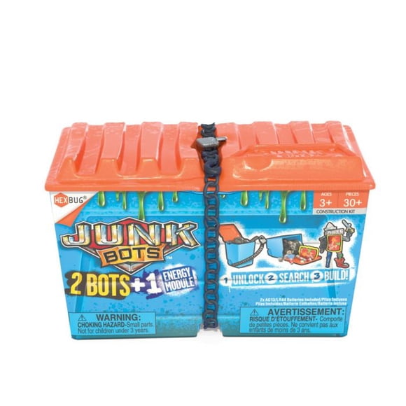 HEXBUG JUNKBOTS - Medium Dumpster Assortment Hexbug 430-6842