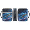 thumbnail image 2 of ZUXONGSY Turtle Lotus Galaxy Print Bible Case for Women Lightweight Bible Protective Carrier Stylish Handbag with Handle Christian Tote Bag for Daily Commuter, 2 of 7