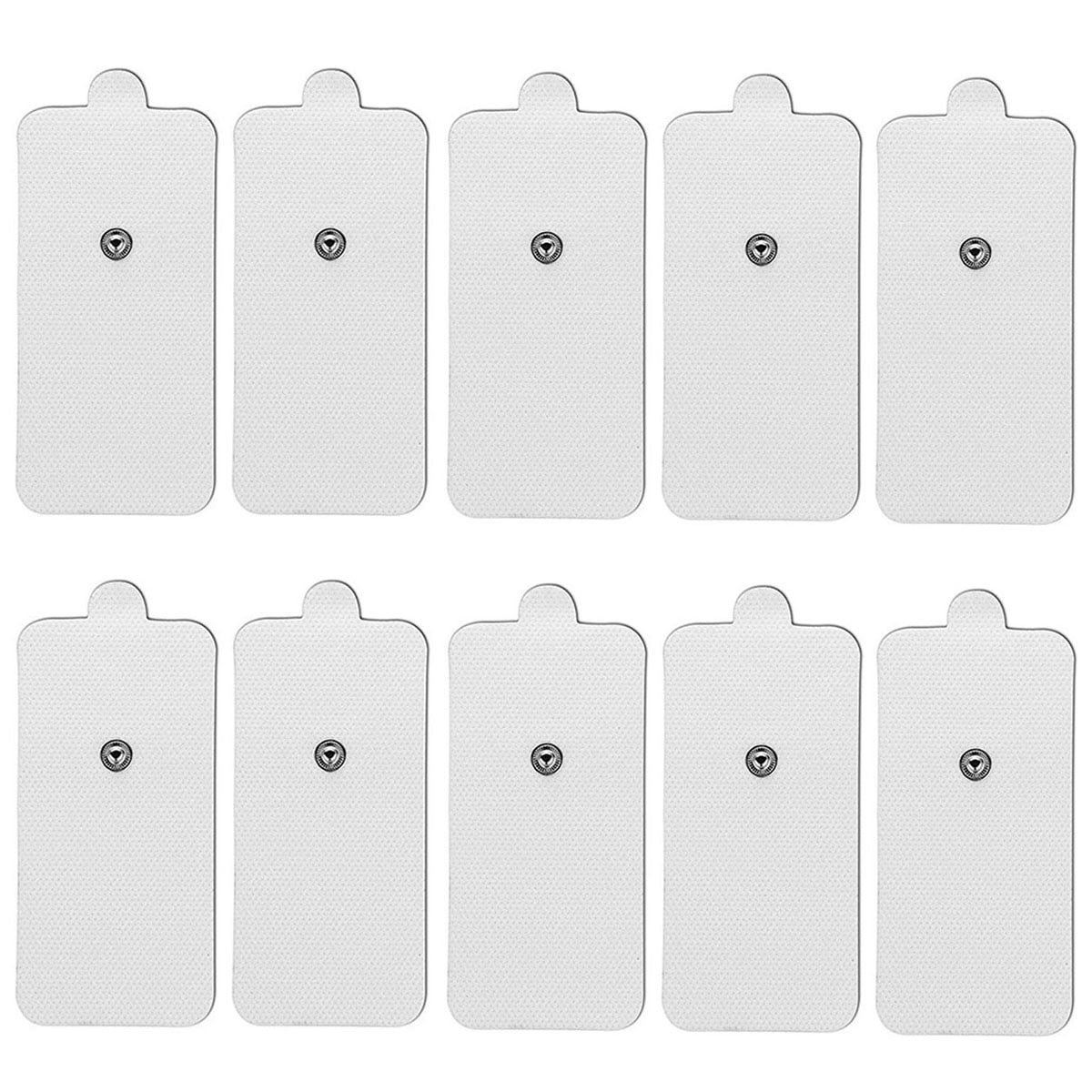TENS Unit Electrode Pads 3.5mm Button Electrode Pads for TENS Digital Therapy Massager (10