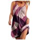 thumbnail image 1 of Vestido estampado floral bohemio para mujer, camiseta sin mangas de verano, minivestidos de playa OAVQHLG3B Store  lin121212, 1 of 5