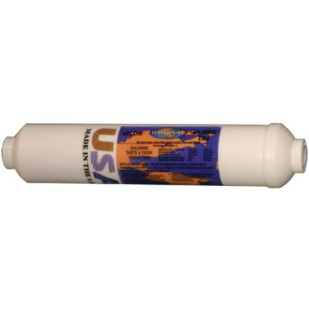 Omnipure Cl10rot40-C Carbon Inline Water Filter, Precisely manufactured to ensure the best possible fit with a reliable seal that won't leak By Omnipure Filter Co