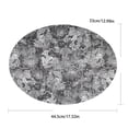 thumbnail image 3 of 15" Round Placemats, Heat Resistant Table Mats, Waterproof Oilproof Wipeable Table Protective Placemats, Washable for Indoor & Outdoor Use, 3 of 6