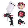 thumbnail image 4 of 1.3mm Nozzle 716 Professional Paint Spray Gun Airbrush For Painting Car Aerograph Pneumati Tool ,Versatile applications, 4 of 7