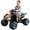 Noir, variante sur Costway VTT Quad pour Enfants à 4 Roues, Voiture Jouet Électrique, Pile 12 V, Lumières DEL
