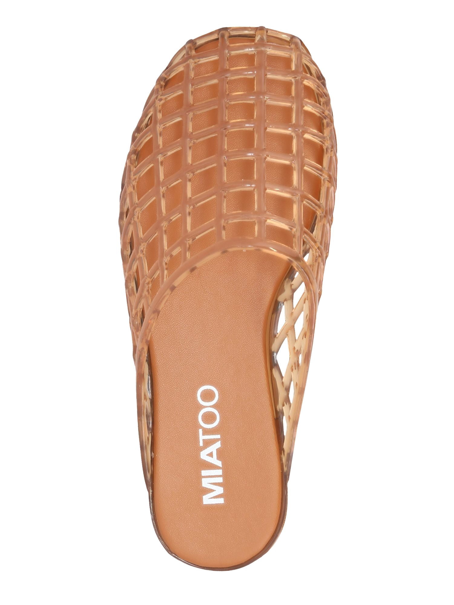 MIA Too Women's Jelled Caged Jelly Mule