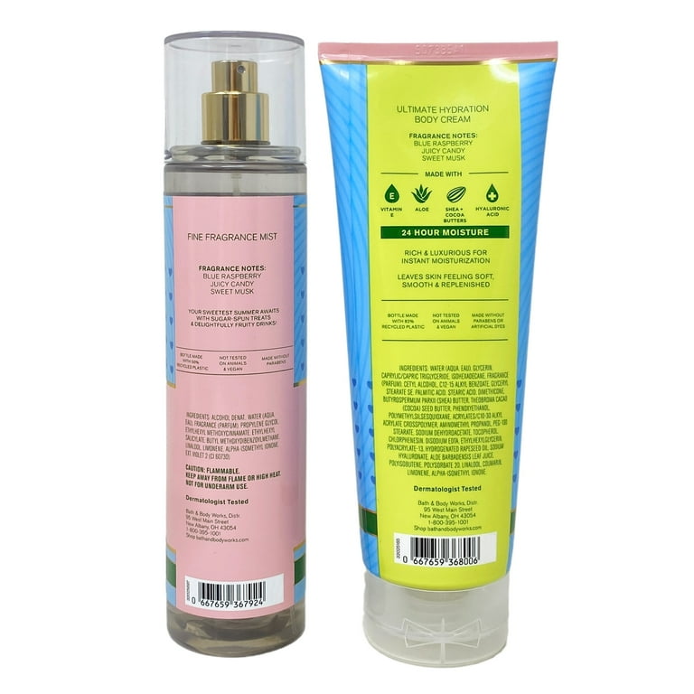 Bath & Body Works Blue Raspberry Burst Fragrance Mist and