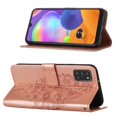 thumbnail image 3 of Case for Samsung Galaxy A31 Flip Cover Premium Leather Magnetic Embossing Butterfly, 3 of 5
