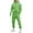 Green, variant on Sevevn Men's Hoodie & Cargo Jogger Set Casual Athletic Tracksuit with Pocketed Pants Comfortable Everyday Outfit for Adults Black S