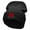 Black, variant on Rosey Heart Symbol Embroidered 12 inch Acrylic Cuffed Long Beanie - Pink OSFM