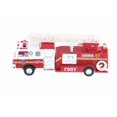 thumbnail image 2 of FDNY Pullback Ladder No47 Fire Truck, Red - Daron TM857 - Diecast Model Toy Car (Brand New BUT NO BOX), 2 of 3