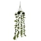 thumbnail image 2 of Guirnalda colgante de glicinia violeta artificial - Cesta de flores de seda de 85 cm para decoración de pared • Decoración de bodas y hogar, 2 of 3
