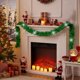 thumbnail image 4 of 78.7 In Tinsels Garland Christmas Metallic Hanging Tinsels Garland For Xmas Tree Home And Party Decoration, 4 of 6