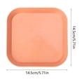 thumbnail image 3 of NWQKYZGH 1PCS Square Pet Food Plates Shallow Wide Design Easy To Clean Snack Feeding Bowl for Dry Food Wet Food Treats for Small Mediums and s -5.71x5.71in, 3 of 6