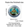 thumbnail image 2 of Dimensional Toilet Sticker Refrigerator Sticker Undersea Wall Sticker Living Room Bedroom Self-adhesive Wall Sticker, 2 of 2