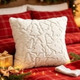 thumbnail image 2 of 2026 Christmas Indoor Home Decor Christmas Throw Pillow CoverWinter Holiday Cushion Cover For Sofa Couch Bedroom Xmas Home Decor, 2 of 4
