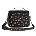 thumbnail image 2 of Lunch Box Pioneer Flower Floral Print Pattern Insulated Lunch Bag for Women Men,Medium Leakproof Lunchbox Cooler Bag Adjustable Strap,10 X 6.7 X 8 Inches, 2 of 6