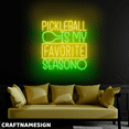 thumbnail image 3 of Craftnamesign Pickleball Neon Sign, Pickleball Court Wall Sign, Sport Wall Decor, 3 of 5