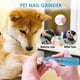 thumbnail image 5 of Afilador de uñas automático con USB para gatos y perros, afilador de uñas eléctrico para mascotas, juego de herramientas de manicura, 5 of 6